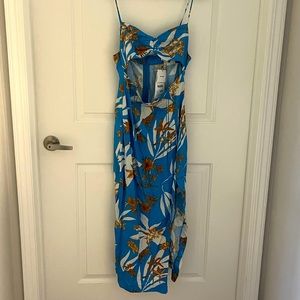 Zara summer cut out dress